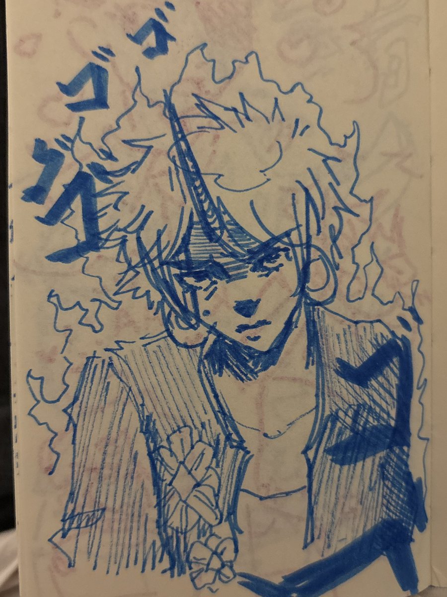 sweet1dful's tweet photo. >_< oc doodles !!!! his name is Raniero #jjba https://t.co/sueyPPmuxB