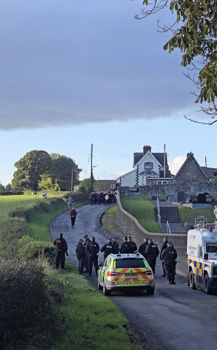 newsoncool's tweet photo. 💥⛔️ BREAKING GARVAGHY: Secretary of State Sir @RhonddaBryant has BANNED the parade.

Statement from the Secretary of State for Northern Ireland Sir Chris Bryant MP:

“Everyone wants to see an end to the stand-off between the Portadown District Loyal Orange Lodge and the residents of the Garvaghy Road as soon as possible.

“I have spent the last fortnight trying to get a mutually acceptable agreement between the two sides, hosting several rounds of negotiations at Hillsborough Castle last week and maintaining frequent contact with both sides since then.

“Unfortunately it has not been possible to achieve a local resolution. I have therefore been intensively considering all options for bringing this dispute to an end.

“I don’t think anyone wants to see the stand-off continue into another weekend, with the consequent risk of protests spreading to other parts of Northern Ireland and the further deterioration of community relations. Nobody wants a return to the past, which is why people want this stand-off to end - and end soon.

“Earlier today the Chief Constable of the Police Service of Northern Ireland made an application to me under Section 9 of the Public Processions (Northern Ireland) Act.

“As required by law, I have now reviewed the initial determination made by the Parades Commission relating to the application made by the Portadown District for  27 September, 2026.

“I have consulted the Chief Constable and the Parades Commission.

“The Chief Constable has advised me that it would not be possible to enable the procession to happen without a major intervention which would carry an unacceptable risk of serious injury, disorder and a wider contagion effect across Northern Ireland.

“The Parades Commission have also advised me that ’While ultimately a matter for the courts to determine, the Commission is of the view that, in light of this current assessment by the Chief Constable, the original determination does not now have enduring legal effect.

“Consequently, and in the interests of wider public interest and safety, I’ve come to the conclusion that the circumstances under which that decision was made have now changed considerably.

“As a result, the procession cannot go ahead as it was determined.

“I have not taken this decision lightly. As the courts affirmed, the Portadown District had a lawful determination from the Parades Commission allowing the procession. I want to thank the Portadown LOL No 1 for their peaceful and law-abiding approach and their co-operation at all points with the PSNI.

“Respect for the rule of law is fundamental to our society and I am grateful to those who have behaved peacefully and legally and sought to ease tensions in their respective communities. Those who have acted unlawfully should face the consequences of their actions.

“I am also grateful to all those who took part in good faith in the negotiations at Hillsborough. I heard the concerns of people on all sides and I only regret that we could not reach a compromise on a way forward and that many residents across Portadown have felt anxious and worried.  

“With this in mind, I call for all protests, rallies and demonstrations to be stood down. There is no excuse for a continued ratcheting up of tensions.

“The community in Portadown has been on the sharp end of intense attention for a number of weeks. It will take time  to rebuild relations. The least we can all do now is give them breathing space. Looking ahead we will need to work together to help repair the damage that has been done and to resolve this issue.

"I will continue to do all I can to bring the community together over the coming weeks and months."