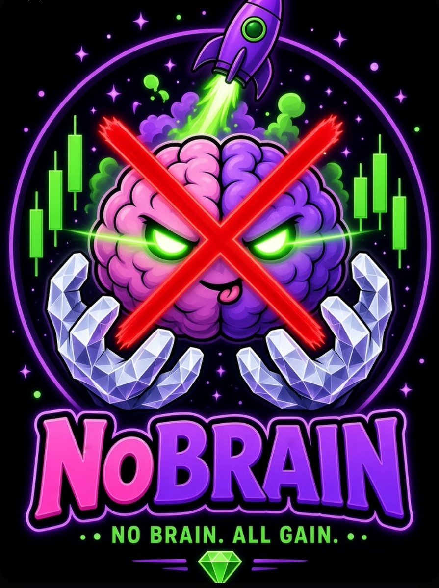 ImadEl48287's tweet photo. @cryptoterry CA:
3EXq54Kr2Suy1WtoDjoic6pscsvreYzR6Nyafp2ypump

$NOBRAIN just launched 🧠❌

Buy first.
Think never.

Zero thoughts.
Maximum gains.

The most braindead play on Solana right now. https://t.co/TcRjA6Pktp