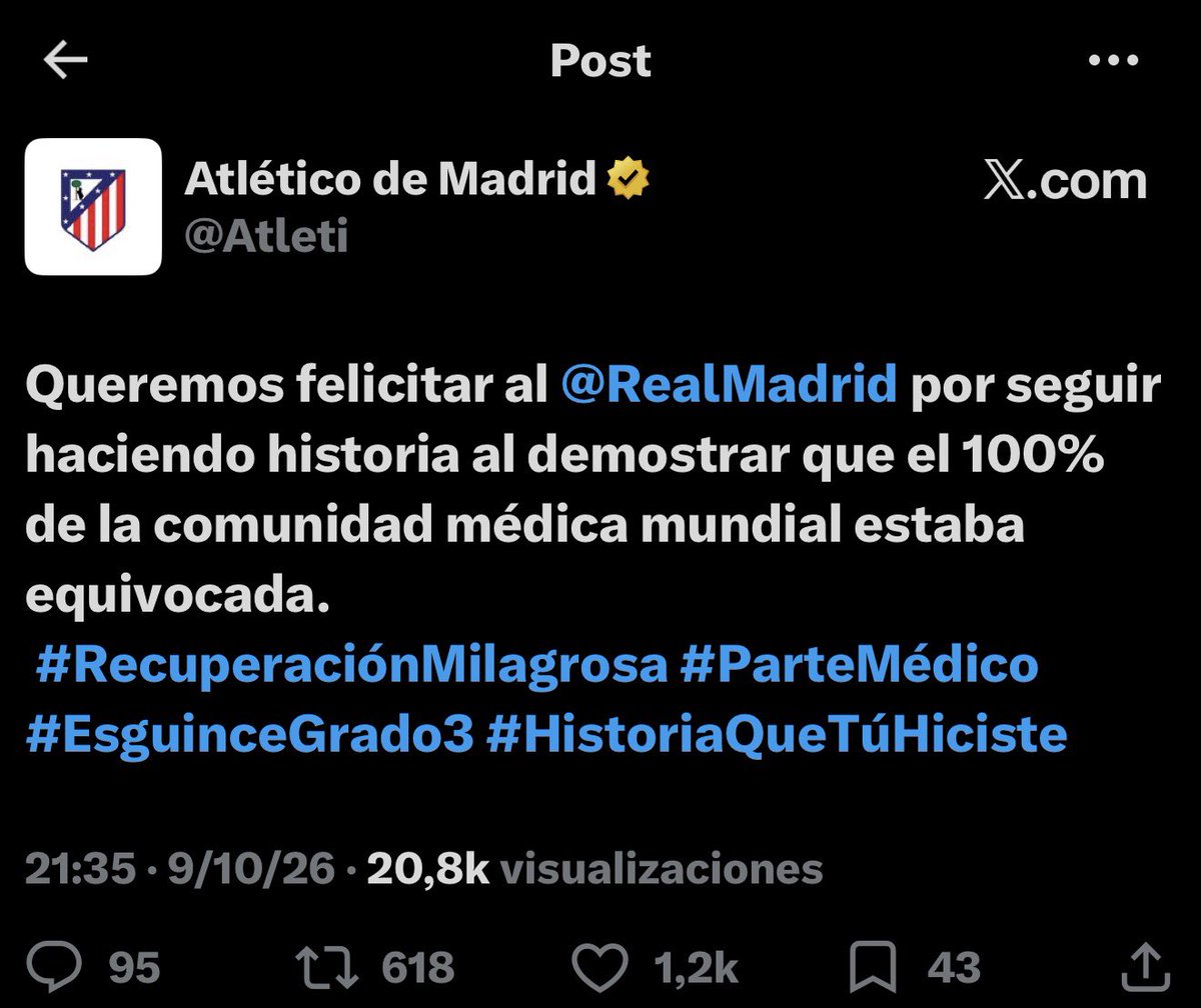 Somhiseremfcb's tweet photo. Recuperación milagrosa. https://t.co/39PQ2XRhik