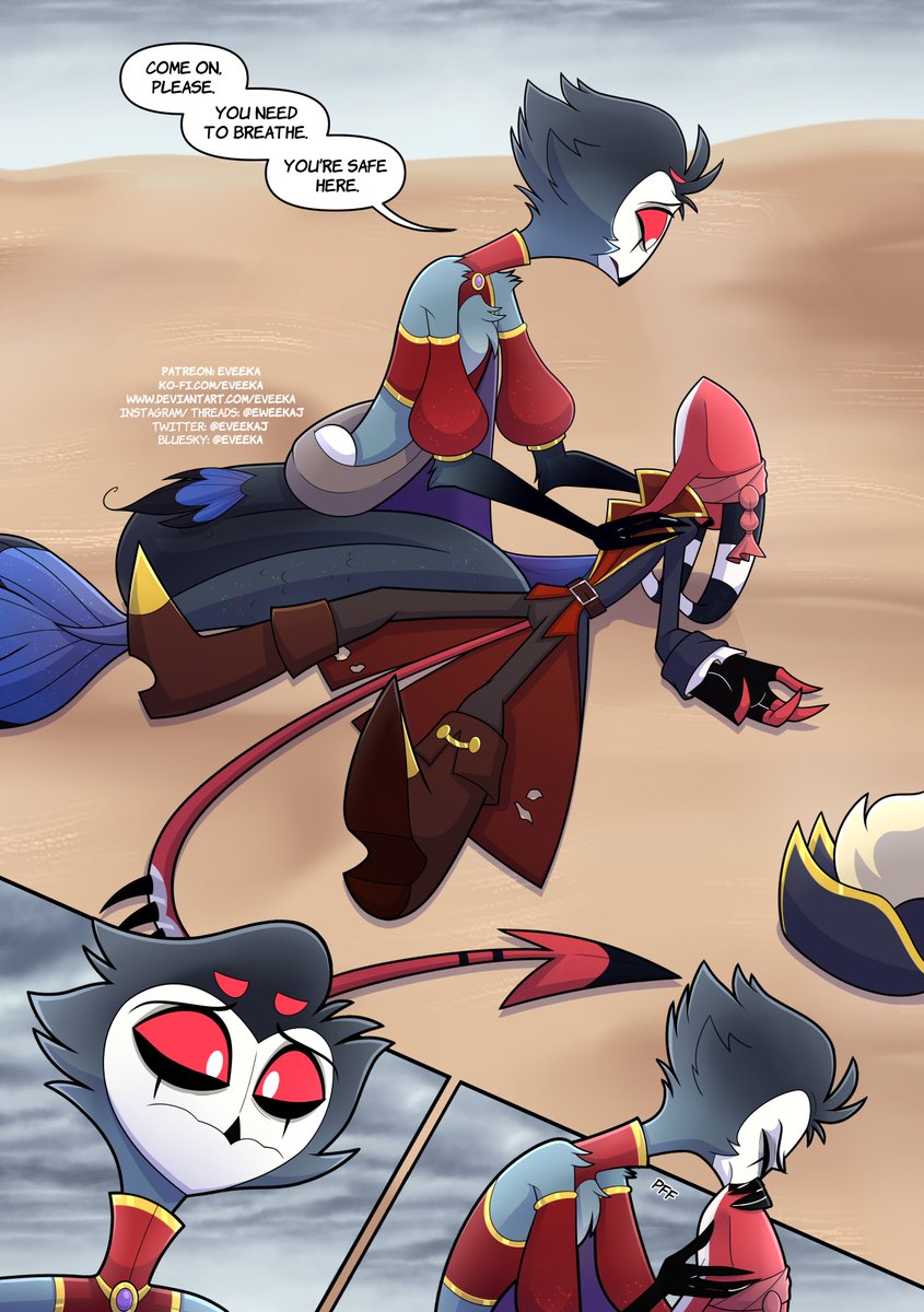 EveekaJ's tweet photo. Through Treacherous Tides
I'm more than happy to announce a collab with @CultofStolASS for #HelluvaIMPlosion2026!
If you love pirates, mermaids, and #stolitz, it's the fic for you (to soften the blow of what the approaching season 3 may leave us with)!
Check the pinned comment⬇️ https://t.co/BhHGtbtcQw