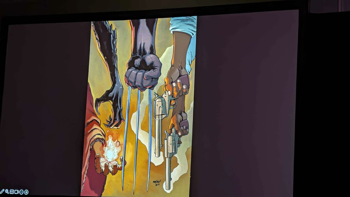 ThatComicFan3's tweet photo. Lady Henrietta will return in ‘THE REGULATORS’ #1 by Mikki Kendall and Georges Jeanty!

The series will look at the hidden history of mutants during Jim Crow. It's got magic, mystery. Kendall jokes that she got a history degree just so she could write Southern Gothic mutants. https://t.co/DbZQF1Iicw