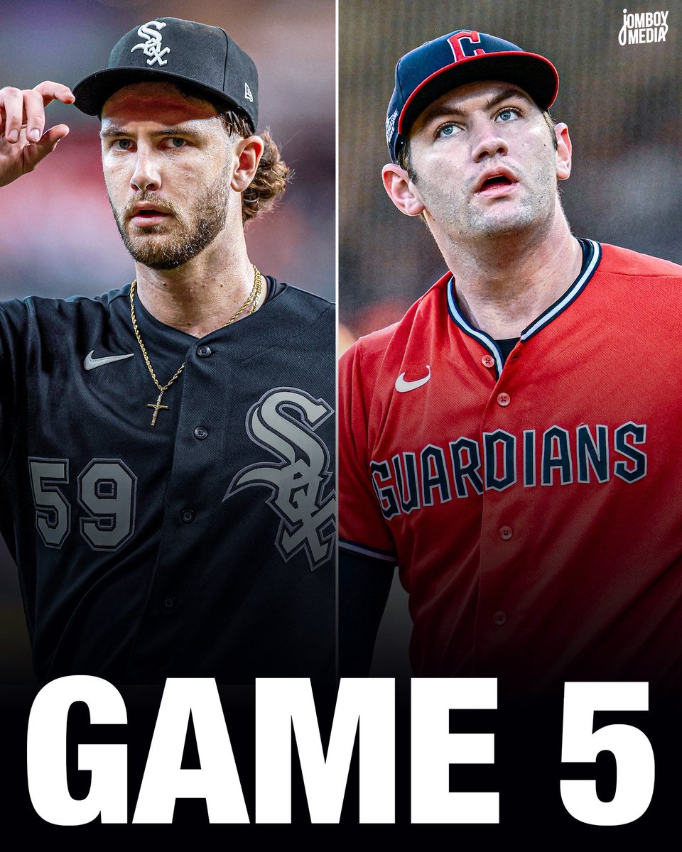 TalkinBaseball_'s tweet photo. Sean Burke vs. Gavin Williams will be the Game 5 pitching matchup https://t.co/3ye6hi0DK7