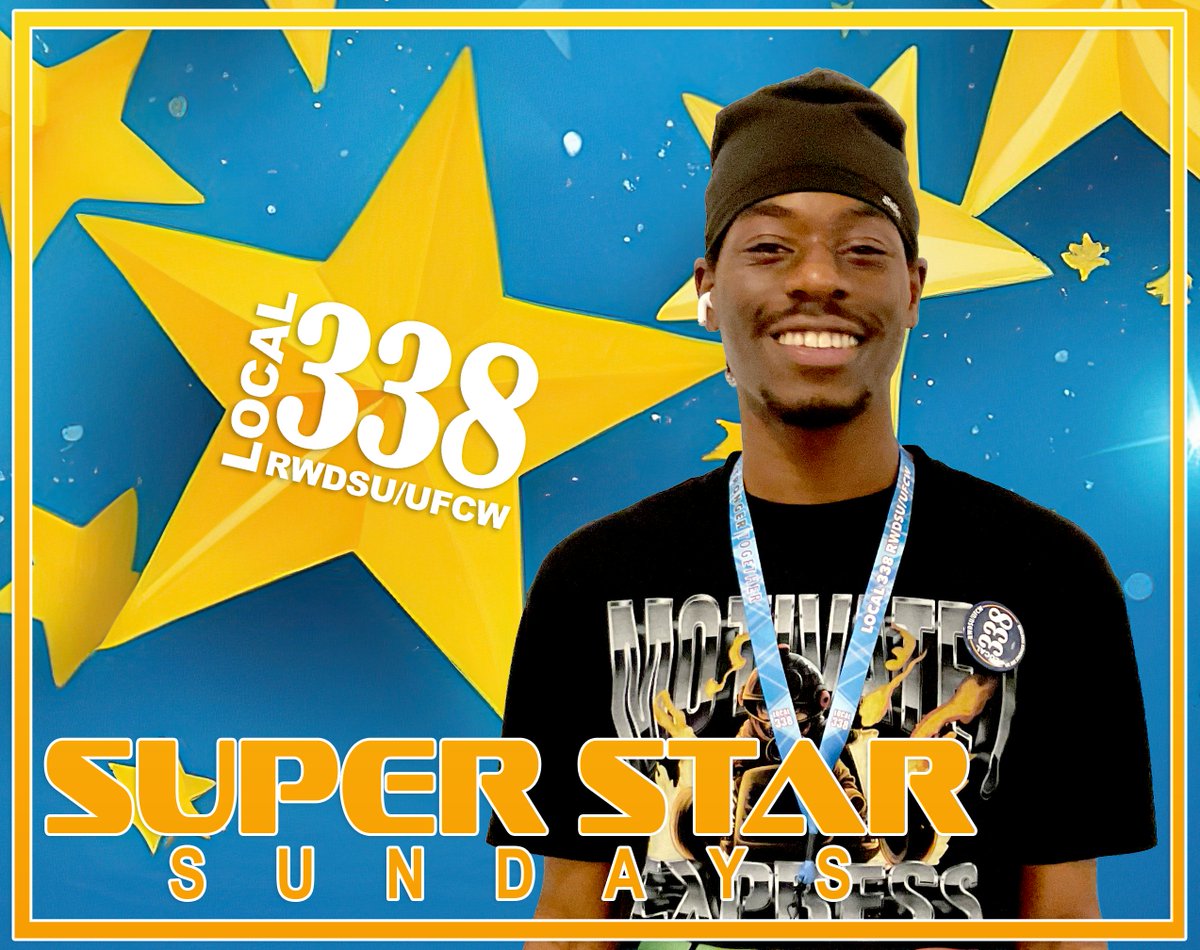 Local338's tweet photo. #SuperStarSunday Rickeimo Lee is a 5-year member working at IAHD in the Bronx! https://t.co/Z4ALtt5An4