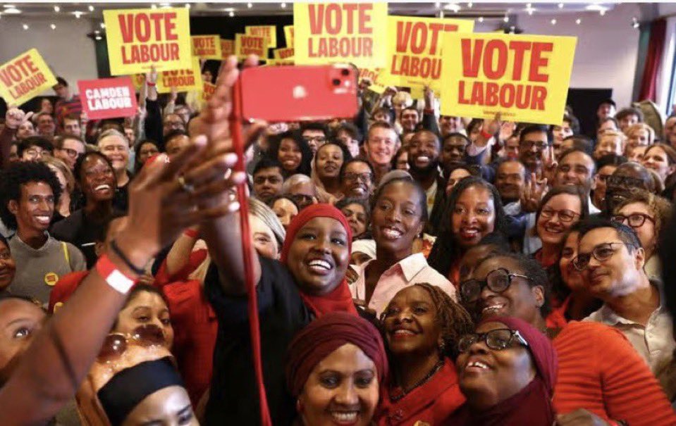 Oliver_H97's tweet photo. Foreigners in Britain voting in other foreigners so they can bring in more foreigners to keep voting in foreigners. This is not a British election, it’s the spinelessly unopposed replacement of an indigenous population catalysed by godless socialism https://t.co/7eNj7mPQ83