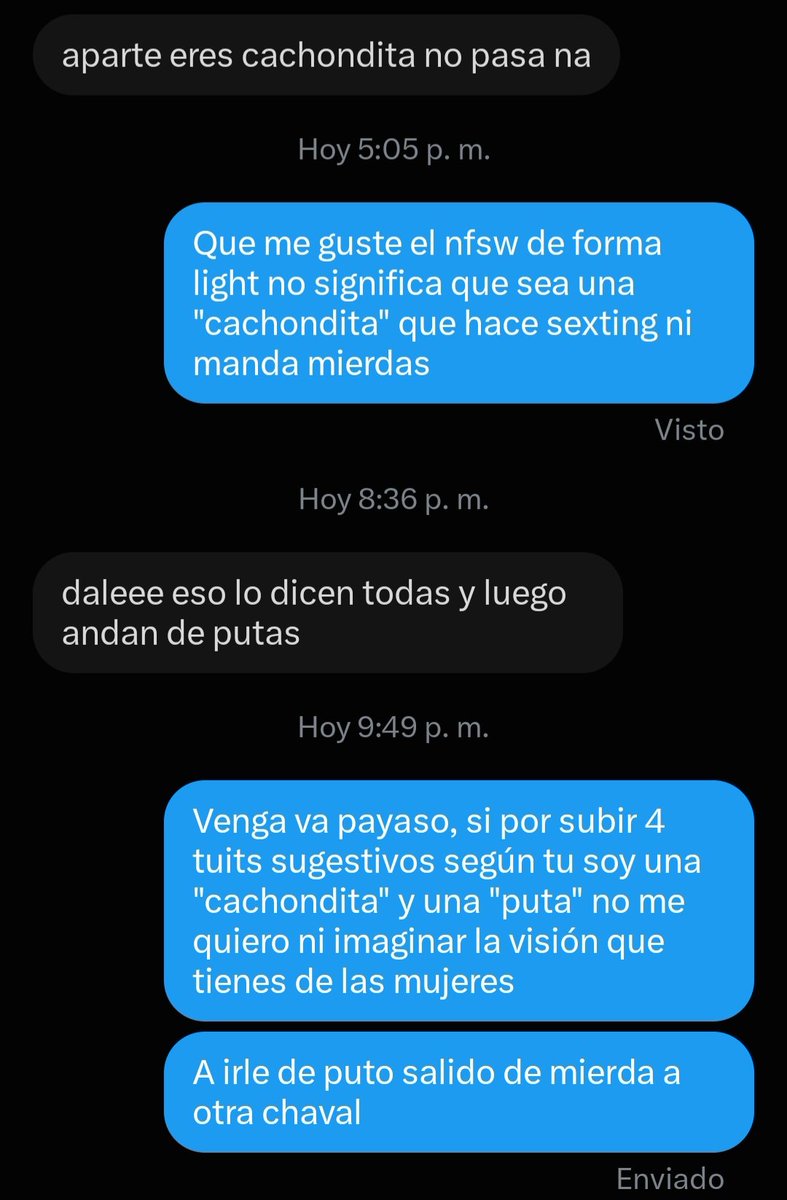 Nemesis_061's tweet photo. Por unos pocos tuits sugestivos ahora resulta que soy una puta??? Bitch be so for real☠️  

Os juro que si me venis a intentar forzar nsfw o sexting no me vais a gustar eh https://t.co/WSeWqwiKNf