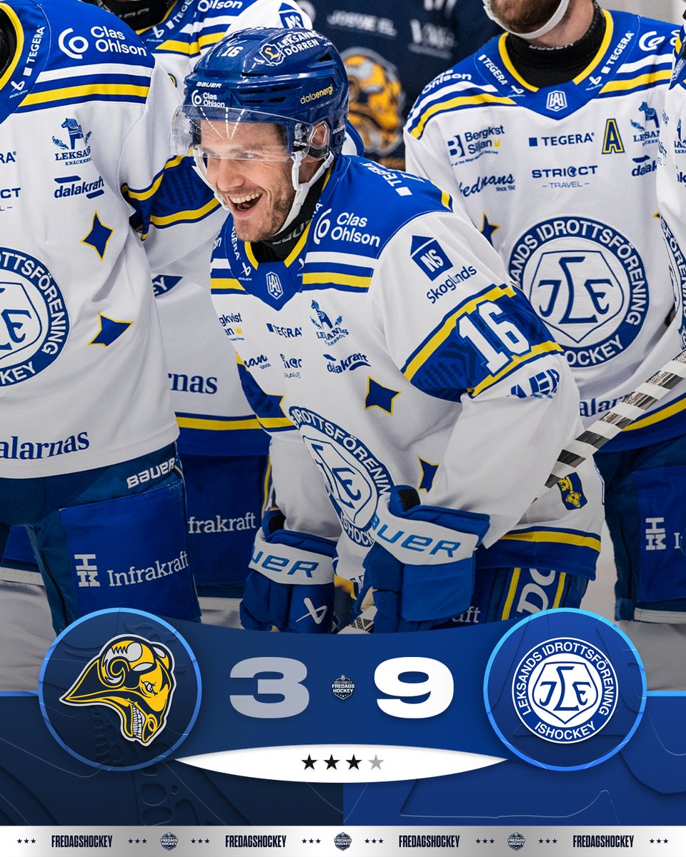 hockeyallsvensk's tweet photo. FYRA MÅL AV KELLEHER, NIO AV LEKSAND! 😱 https://t.co/WM5jt24yjr