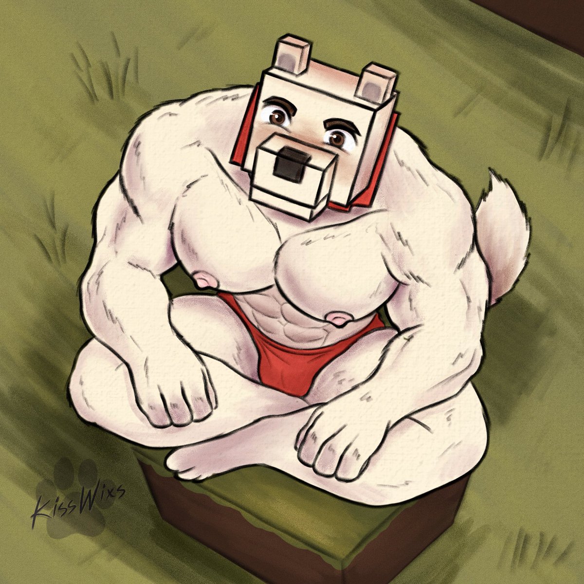 Kisswixs's tweet photo. WIP jerry wip update 👀
#jerrythedog #lookout3d #minecraftfanart #furry https://t.co/iKYIOOolxR