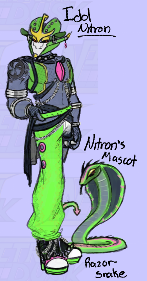 NitronDusk's tweet photo. The Idol AU is so fun! I cant wait to share their adventures with everyone ^-^ Here is Nitron and his PJ, casual and Idol designs!
Sharing the AU with @SylveonFrancy and goofyboss (🦋) and their awesome OCs.
#maccadams #transformers #tfp #tfprime #transformersoc https://t.co/LayZwEJWOe