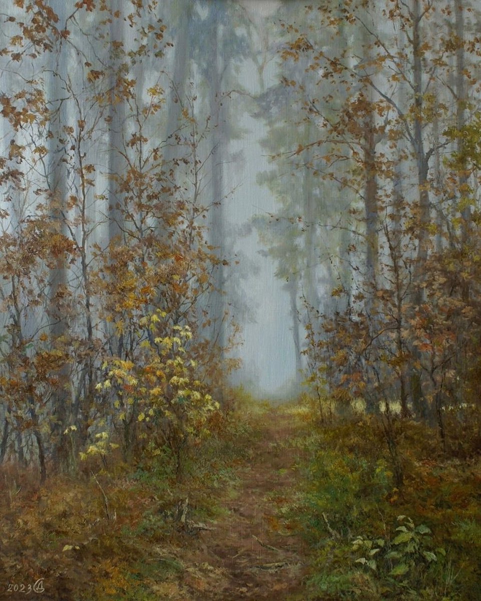 gloomyvisuaIs's tweet photo. foggy autumn. https://t.co/Xs9L1lyHK7