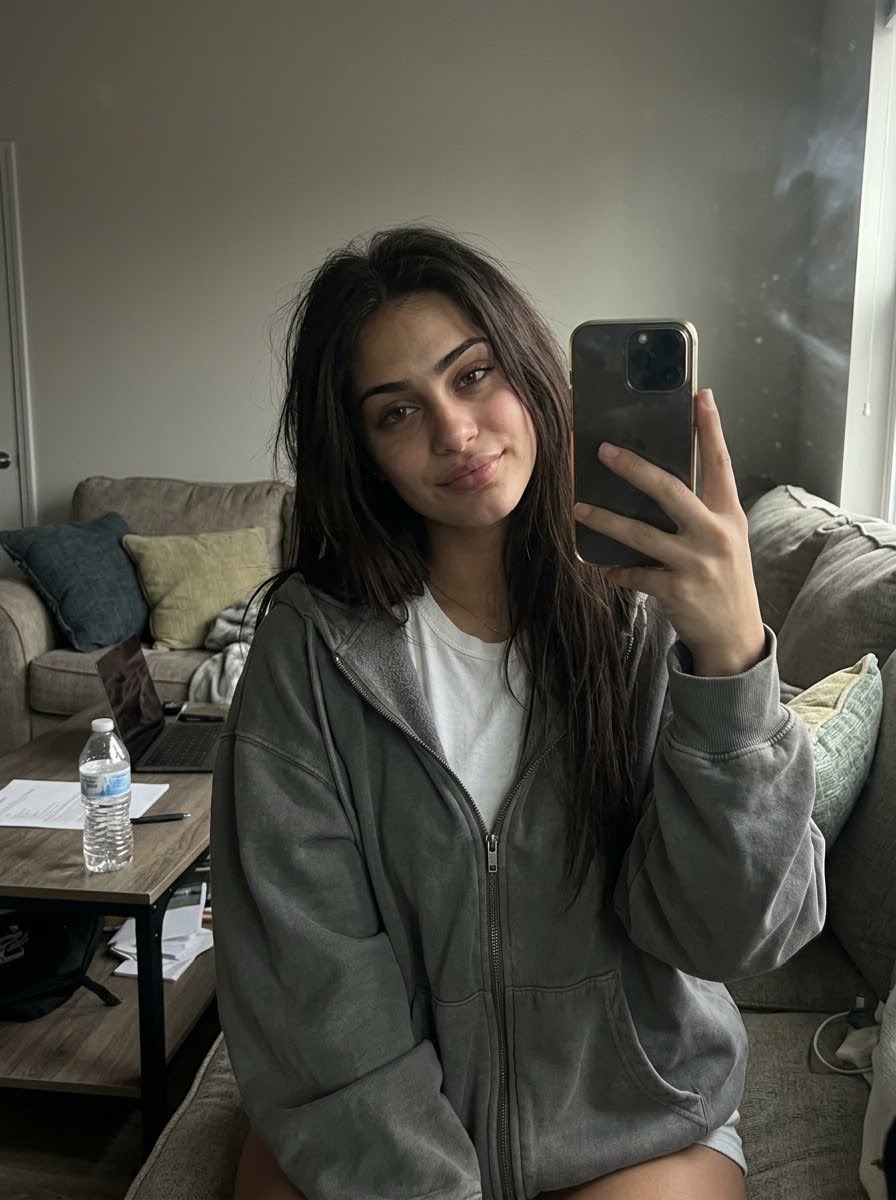 Andresolennee's tweet photo. oversized hoodie season is officially here and i’m not moving from the couch today 🧸 dm me so i don’t get bored https://t.co/u82eYCxbnx