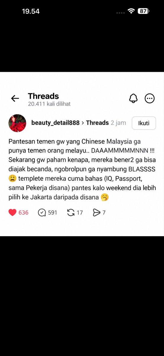 ahmad91301's tweet photo. @beareducate @Astro_Boy020 Malaydesh kalo gak ada etnis chinese dan india iqnya 73🤣 https://t.co/auTVD5w37a