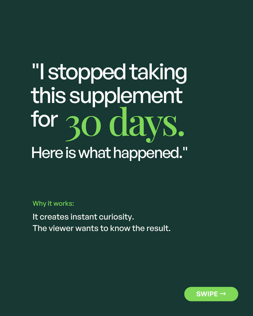OnlyProMarketer's tweet photo. Here are 10 hooks that make supplement ads impossible to scroll past. https://t.co/0ybfH23PBt