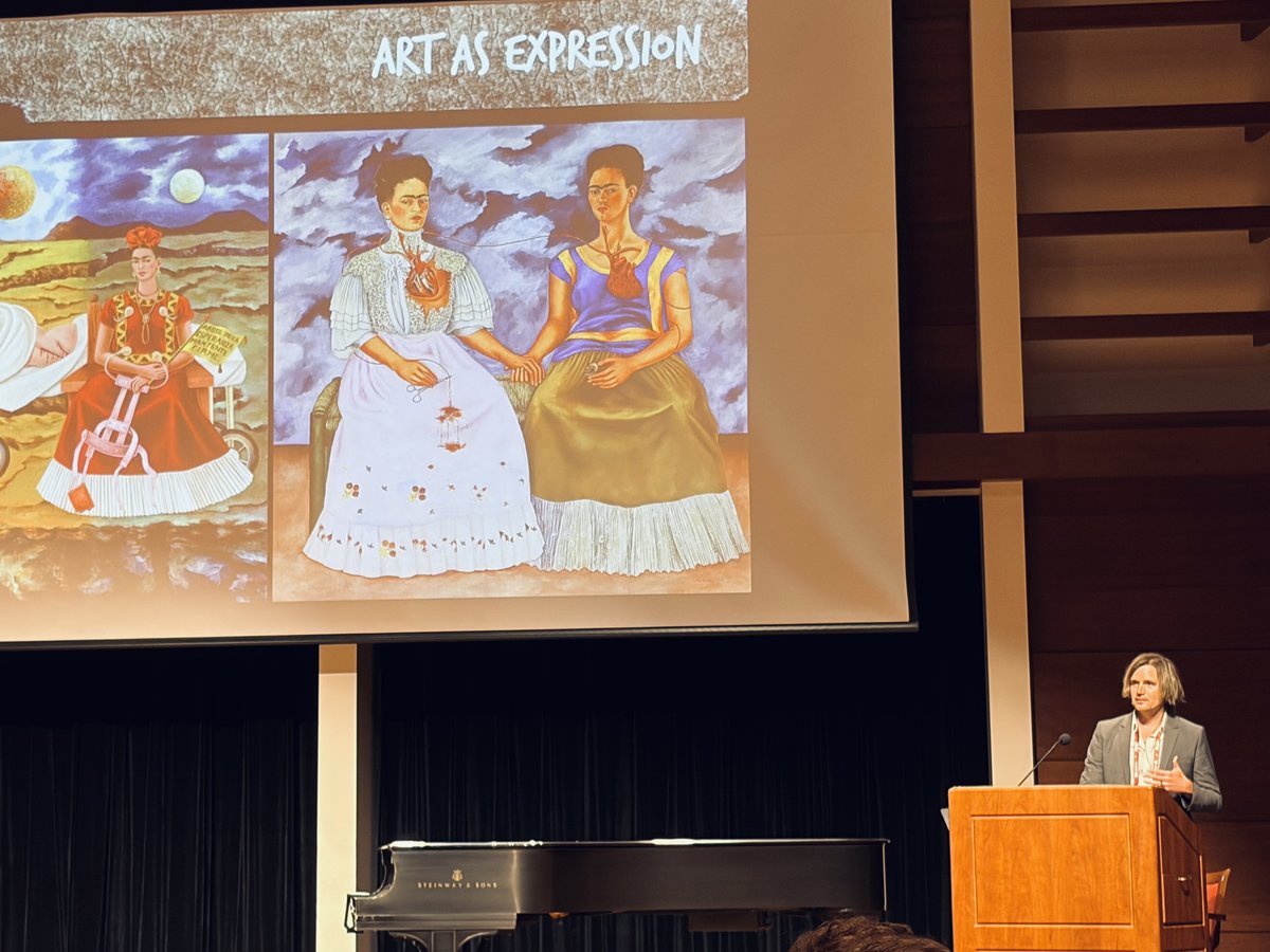 stevenpotaczek's tweet photo. LOVED presenting at the "Wisdom in the Age of AI" conference @Calvin_Uni in Grand Rapids, MI! It's been so fun to continue developing my speaking in the midst of encouraging audiences to "fear not," and instead rise above the moment and create greater levels of art. https://t.co/Ouuzo3M1S8