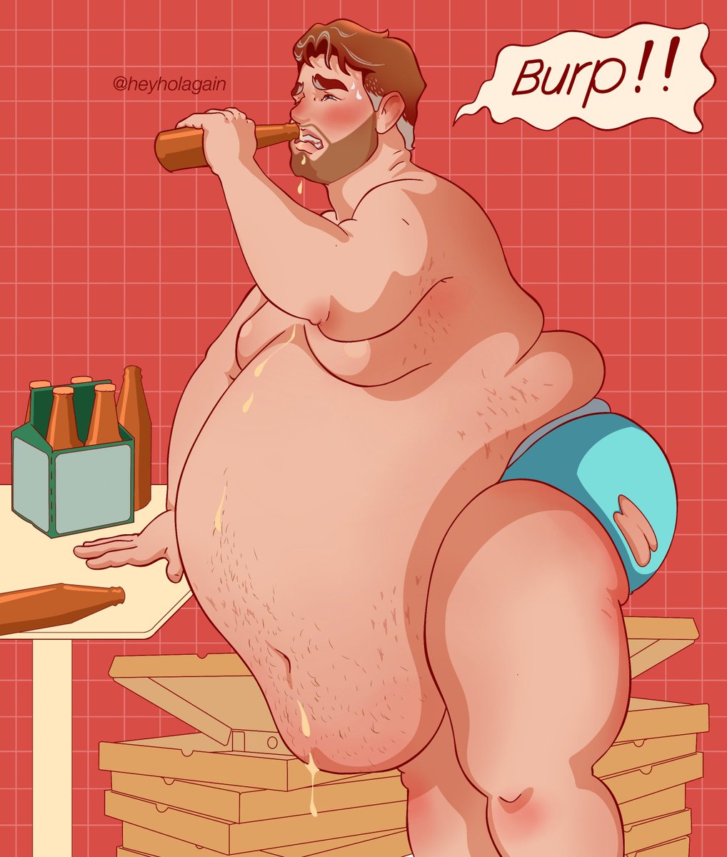 heyholagain's tweet photo. So full🐽🔥
#gaining  #gainerbelly #feederism #chubby https://t.co/umD21uoFUE