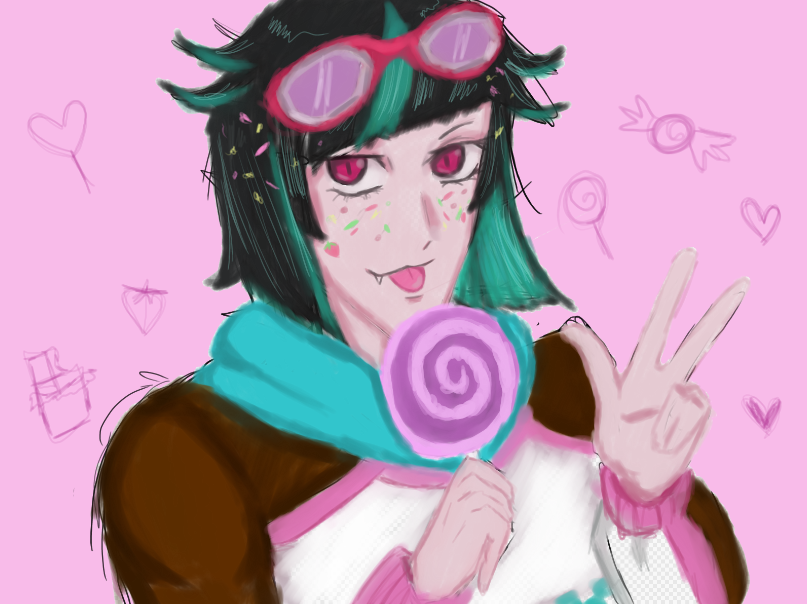 gloosamurai's tweet photo. lilia-chan in his sugar rush outfit its the first try doin it and it was a special gift for my girlfriend >.< #twst夢 #liliavanrouge https://t.co/TZ7ncqX4ZF