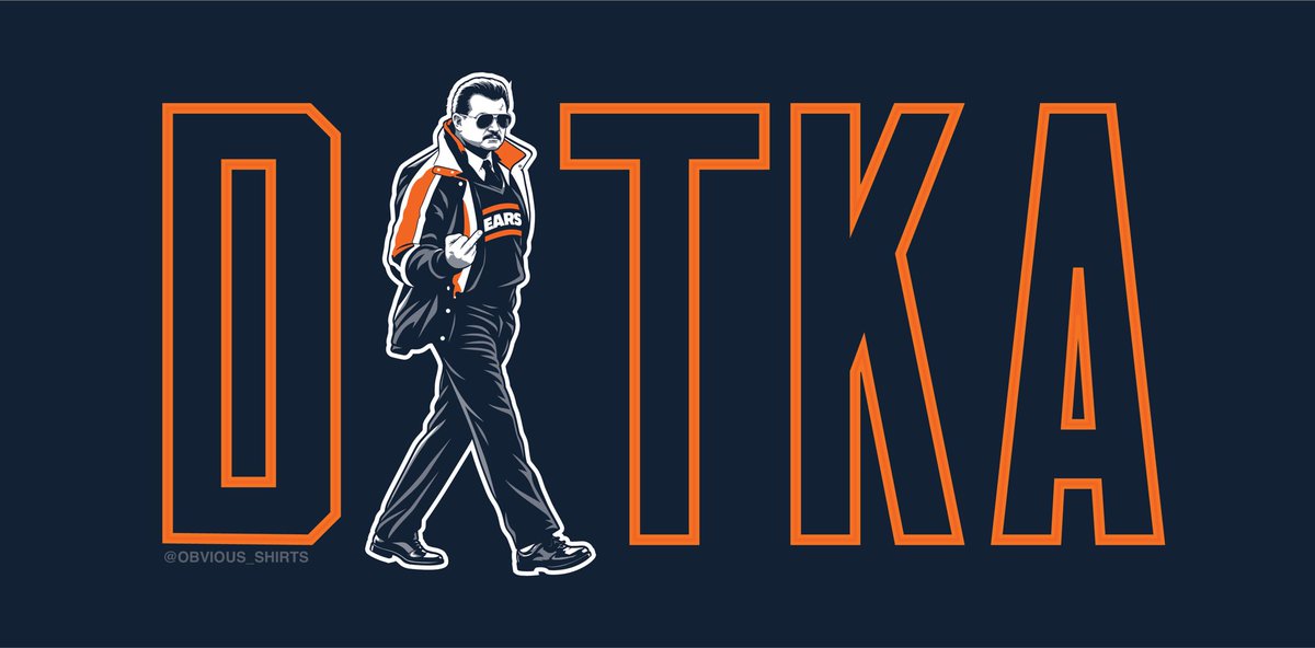 obvious_shirts's tweet photo. CHICAGO’S MOST FAMOUS BIRD. #MikeDitkaForever https://t.co/kJPdl7S8Pe