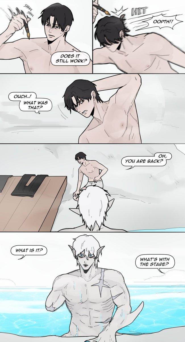 AniMaoo_2's tweet photo. Go and come - Fogland merman AU (10) https://t.co/hQgTMpziOp
