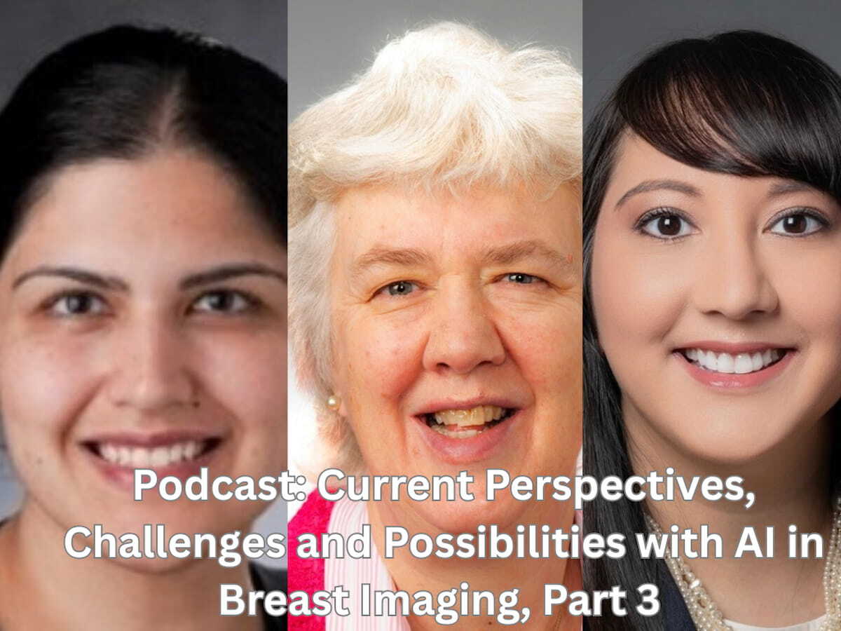 Dx_imaging's tweet photo. Podcast: Current Perspectives, Challenges and Possibilities with #AI in #BreastImaging, Part 3
https://t.co/zPZiptzMpc
@RadiologyACR @ARRS_Radiology @RSNA @BreastImaging @amykpatel @DrWendieBerg @PittRadiology @BrighamRad
#radiology #RadRes #BreastCancerAwareness https://t.co/cMbJYuht6K