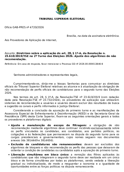 GayerGus's tweet photo. Após entrar com um requerimento no TSE e também com a META, conseguimos derrubar as restrições de recomendação para todos os perfis de todos que foram candidatos no primeiro turno. 
Agora o @nikolas_dm @lucaspavanato @DudaCampopiano @andrefernm estão liberados para detonar nas redes sociais
Bora pra cima galera!