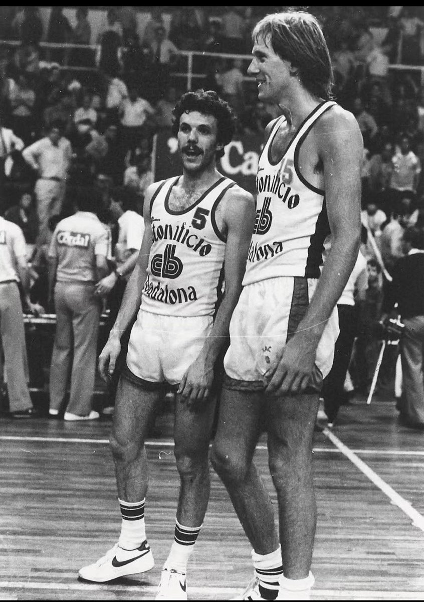 BasketLovers11's tweet photo. Quim Costa &amp; Brian Jackson.
#Cotonificio https://t.co/5pMqQUCz4P
