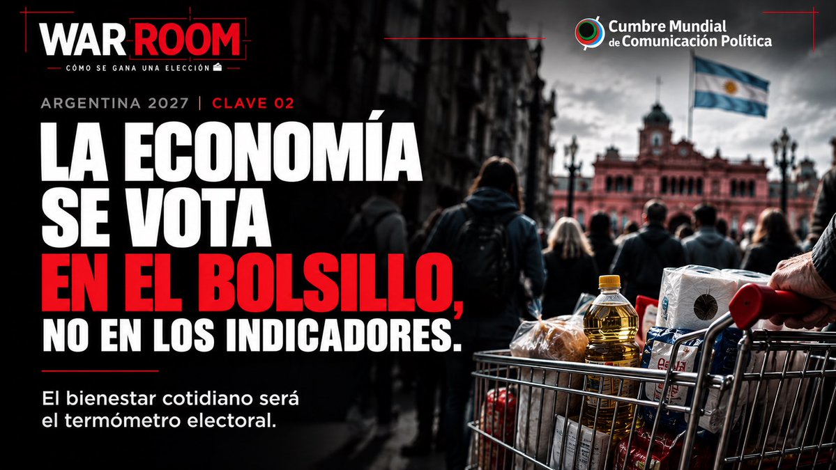 divoskus's tweet photo. Claves Estratégicas:

Cambio 🆚 Continuidad.
Economía de Bolsillo.
El presente define.
Argentina polarizada, y mucho. 

#WarRoom @CumbreCP https://t.co/BeURvjLZyr