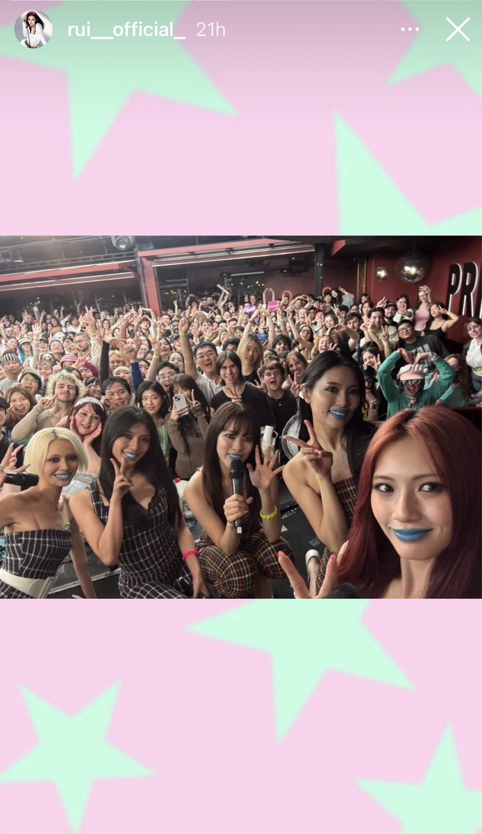 iscreraswr5vers's tweet photo. iScream/f5ve RUI インスタストーリー更新
オーストラリア・ライブ
#iScream #f5ve #RUI #RURI #SAYAKA #MIYUU #KAEDE @iscream_ldh @f5ve_official https://t.co/ZNCgCFFF4K