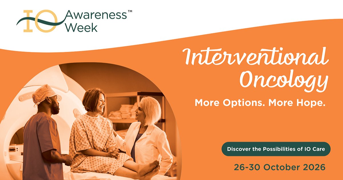 SIO_Central's tweet photo. #InterventionalOncology is an essential pillar of modern cancer care, providing minimally invasive, image-guided treatment options that support multidisciplinary patient care. Help us raise awareness among patients &amp; caregivers about #IO in cancer care: https://t.co/TrxmB6K2Tq https://t.co/hndTbzvnwJ