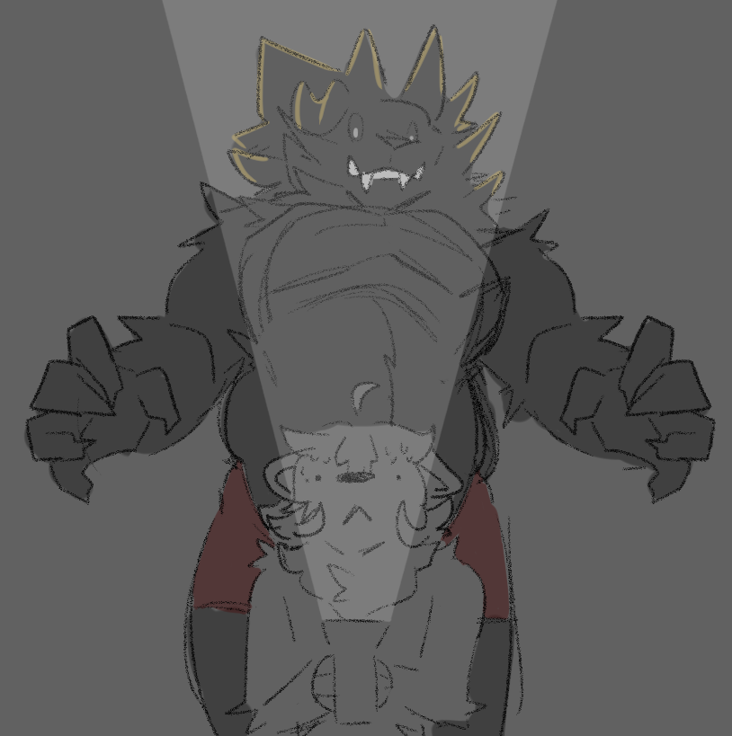 boxsynonym's tweet photo. Days 7 and 8 : Tarot and Full Moon!

This is the first part in the "series" I'm making where my group of friends either gets eaten, beached, or popped (they're fine) depending on their tarot card drawn! First up we have my lovely bf devouring "The Tower"...

#boxinflatober2026 https://t.co/sGJOTyRXxE