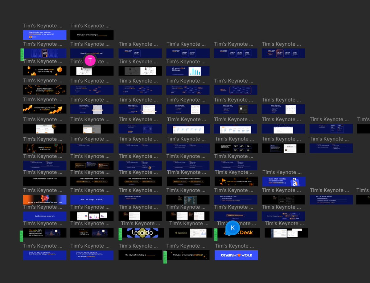 timsoulo's tweet photo. Search has become extremely fragmented. Every AI surface behaves differently, things change weekly, and no one in our industry can agree on how to even measure success.

Which is something I plan to address on stage at @Ahrefs Evolve in San Diego in just a few days.

I'm also going to announce some very exciting new products that our team has built to help you navigate all this mess.

Oh... 

And this will be the first time I'm flexing full-screen slides on a gigantic 18-meter-wide (60 feet) LED screen! Which should be quite a sight. 🔥 

See you in San Diego next week! 😉