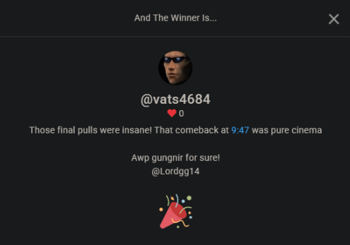 JohnCS's tweet photo. GG To @Lordgg14 https://t.co/oxT0GTOteH