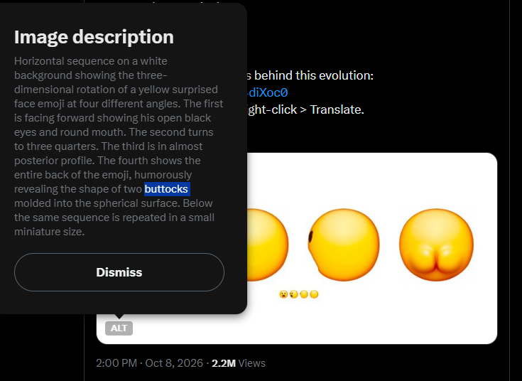 intelligentdog9's tweet photo. if you click the alt text button on the tweet to see the description GOOGLE themeselves gave it

and translate it to english, they call it buttocks?

Buttocks https://t.co/1imUsAYYNo https://t.co/6dlGpDhLY5