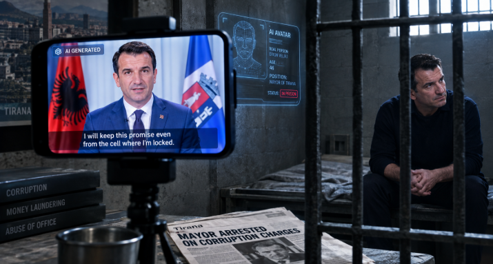 WikiLeaksV2's tweet photo. THE MAYOR’S IN JAIL. AI’S ON DUTY.
What the hell is going on, guys?
READ: https://t.co/nApg3JqQen. https://t.co/LM5ZYGGGeV