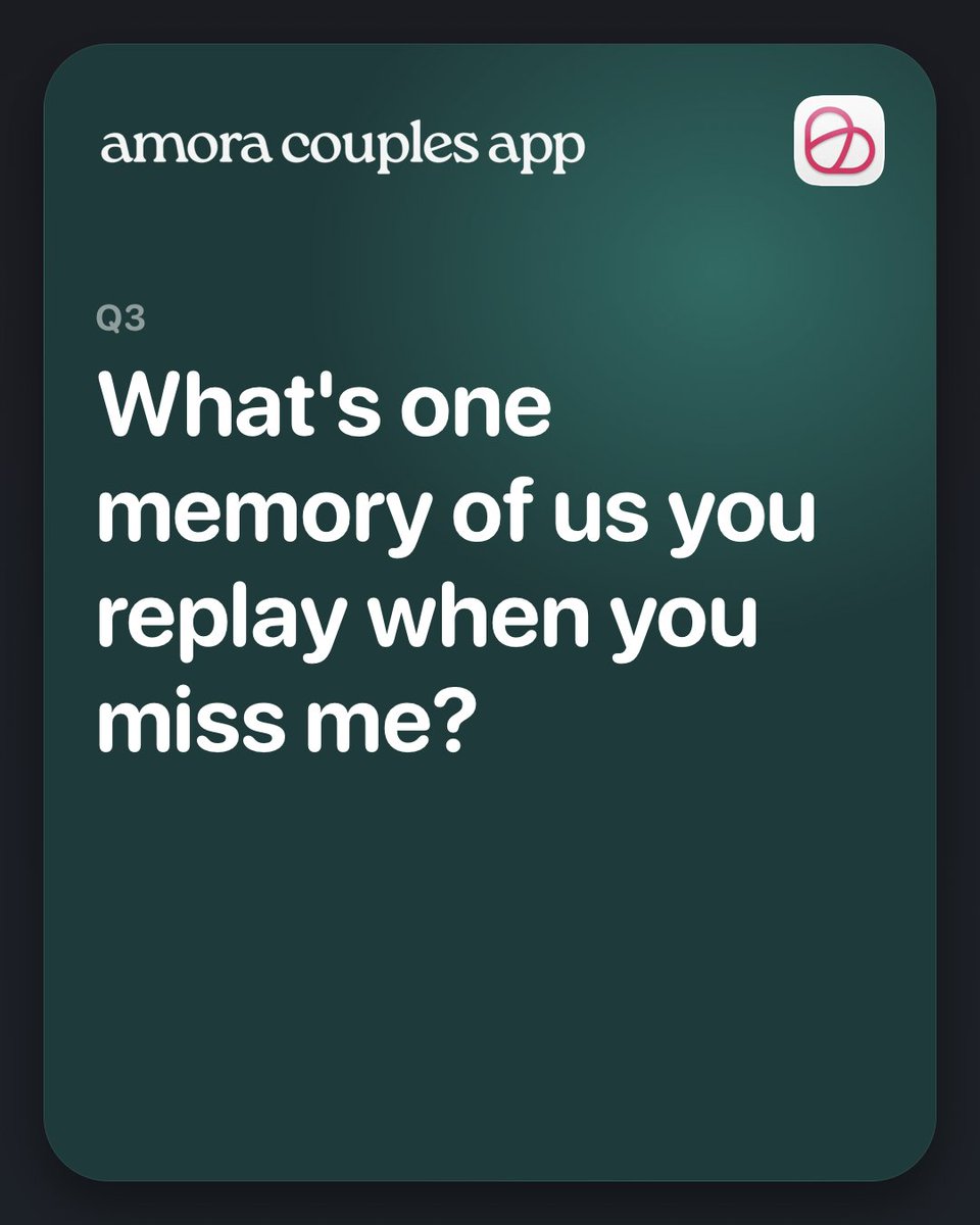 tryamora_app's tweet photo. questions to ask your girlfriend, deep couple prompts for emotional intimacy; try these on your next date night to feel even closer #girlfriendquestions #questionsforcouples #relationshiptok #datenightideas https://t.co/v5aCD70F5K