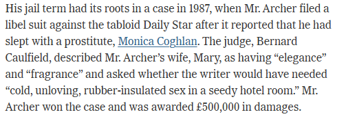 OpeSyntax's tweet photo. Would be so cool to win a libel case over reporting that you slept with a prostitute all because the judge was impressed by what you have at home https://t.co/m6HW0kaTag