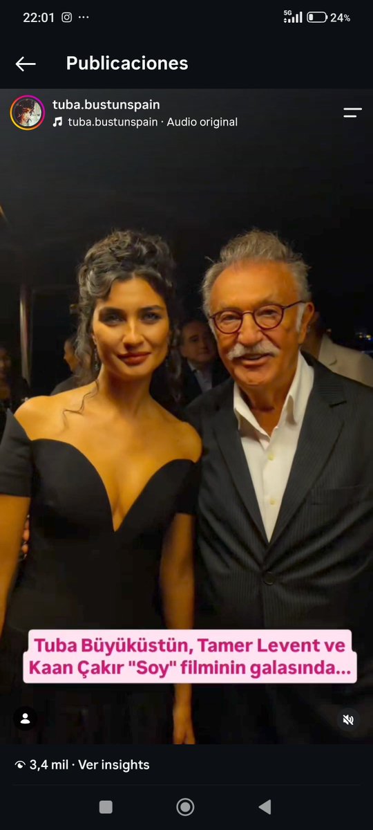 Tubabustunspain's tweet photo. Ésto es tan bonito,desde #cesurvegusel ahora en #soy
#TubaBüyüküstün #sanatevet https://t.co/O2bj7IfQnw