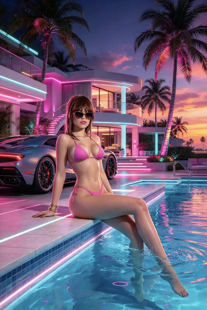 FemmineDaily's tweet photo. Jenna Ortega (GTA Style with Bikini) https://t.co/a7dbeM3DCm