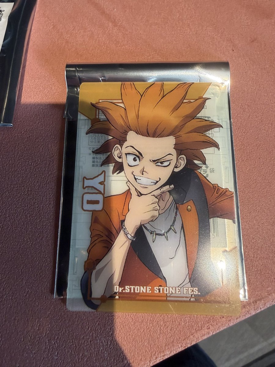 RS79081872's tweet photo. 【交換】Dr.STONE ストーンフェス ドクスト ドクターストーン
トレーディング クリアカード

譲▶︎陽

求▶︎スタンリーまたはゼノ

本日ストーンフェス会場にて手渡し交換のみ。
検索からもお声がけください。 https://t.co/tg6DBzkIgR
