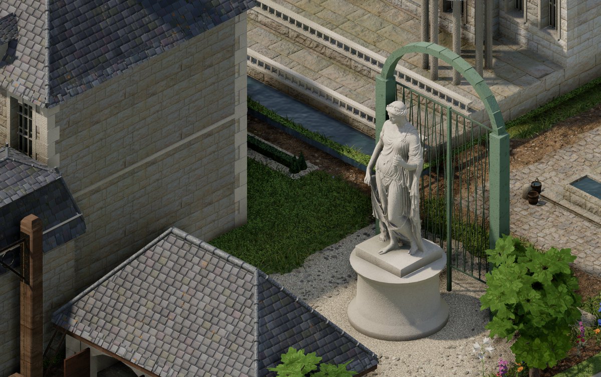 KingdomFRGame's tweet photo. The statue of Flora. https://t.co/wQOKbk7JUI