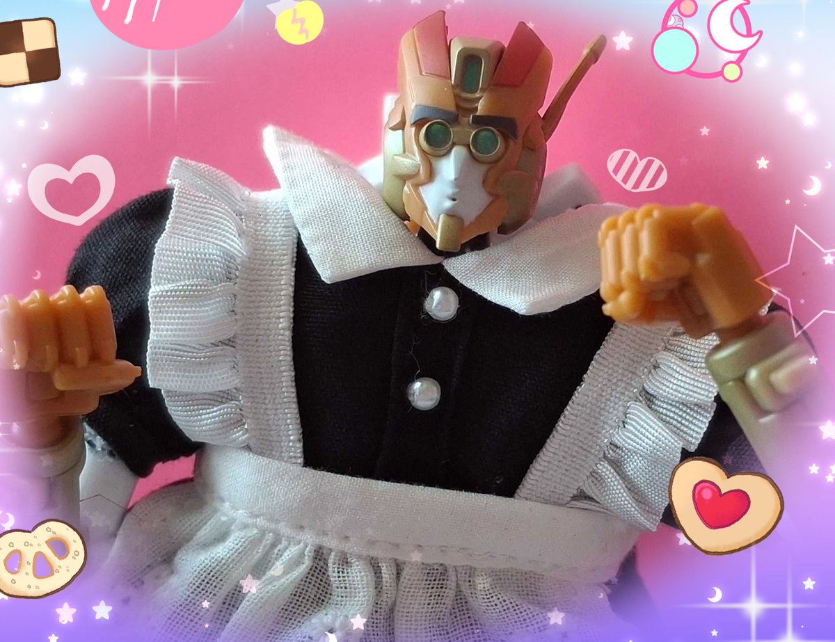 xSeaI3ellx's tweet photo. ๐he looks so cute!๐
Idk xD I thought It would be cute to dress him up.
#Rung #Transformers #Autobot #LostLight https://t.co/sdoH4sXcHm