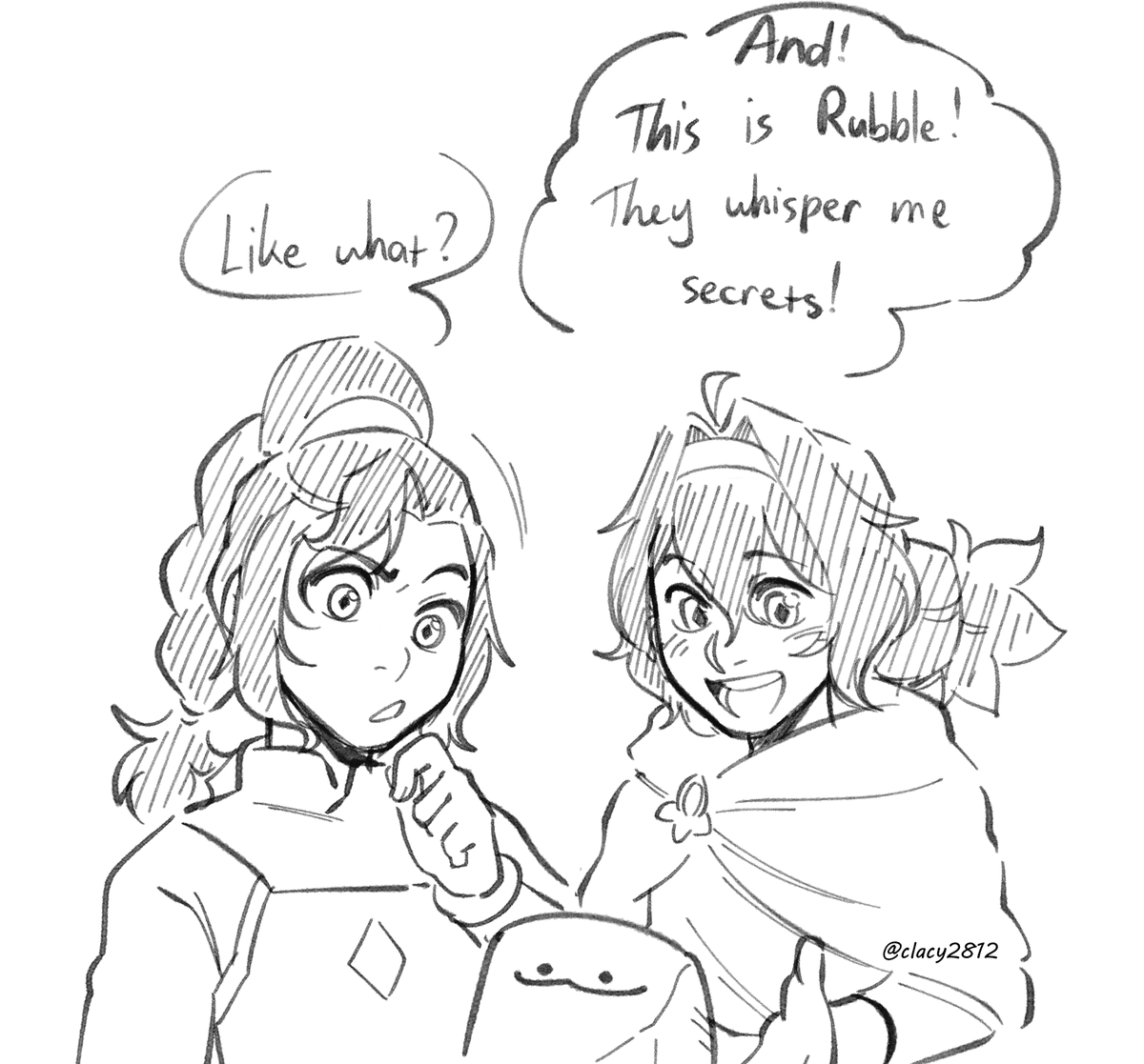 ClacyYe's tweet photo. Quick doodle but i still like Pavi slightly lose some screws a few parts here and there
#AVSH #avatarsevenhavens #pavi #nisha https://t.co/QWHvz3ZC0B