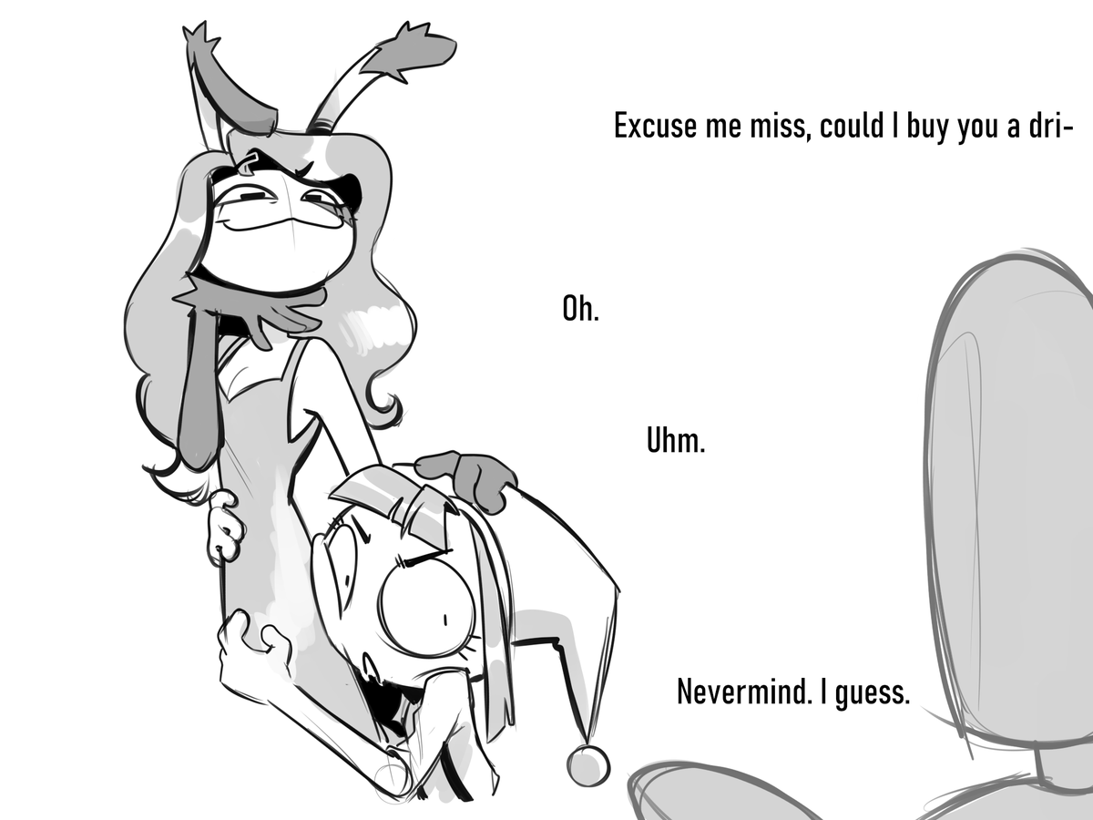 unicornicarts's tweet photo. Funbuntober - Day 5 - Jealousy https://t.co/5m6PFHy0FZ