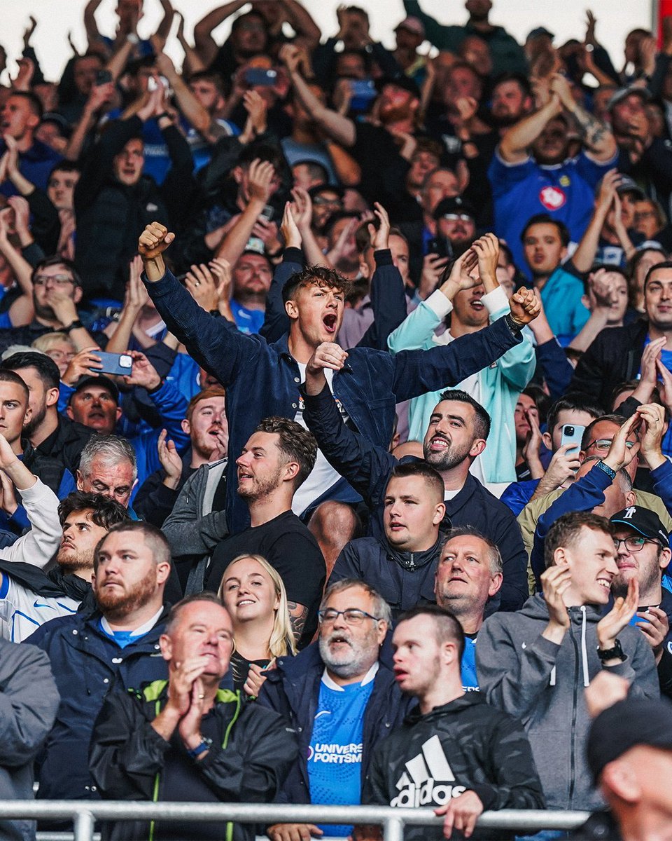 Pompey's tweet photo. Ready to bring the noise. 🔊 https://t.co/3iK9oAmoFN