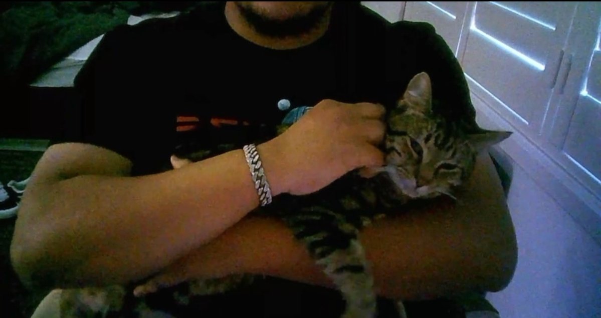 mooksrevenge's tweet photo. guys i was testing out my webcam and he joined me https://t.co/yuUs6WTr9c
