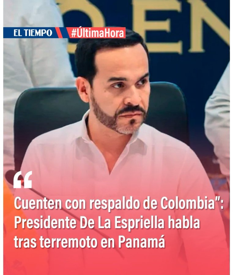 Matador000's tweet photo. Este hijueputa no ha sido capaz de ayudar a la gente de Pereira. Hoy se les mojaron las carpas y lo poco que tienen.

¿Y ahora quiere ayudar a Panamá? ¿A qué? ¿A embolatar las ayudas?

Si usted no sale a marchar el 14, estará respaldando a este miserable. https://t.co/h4lbTSaeYy