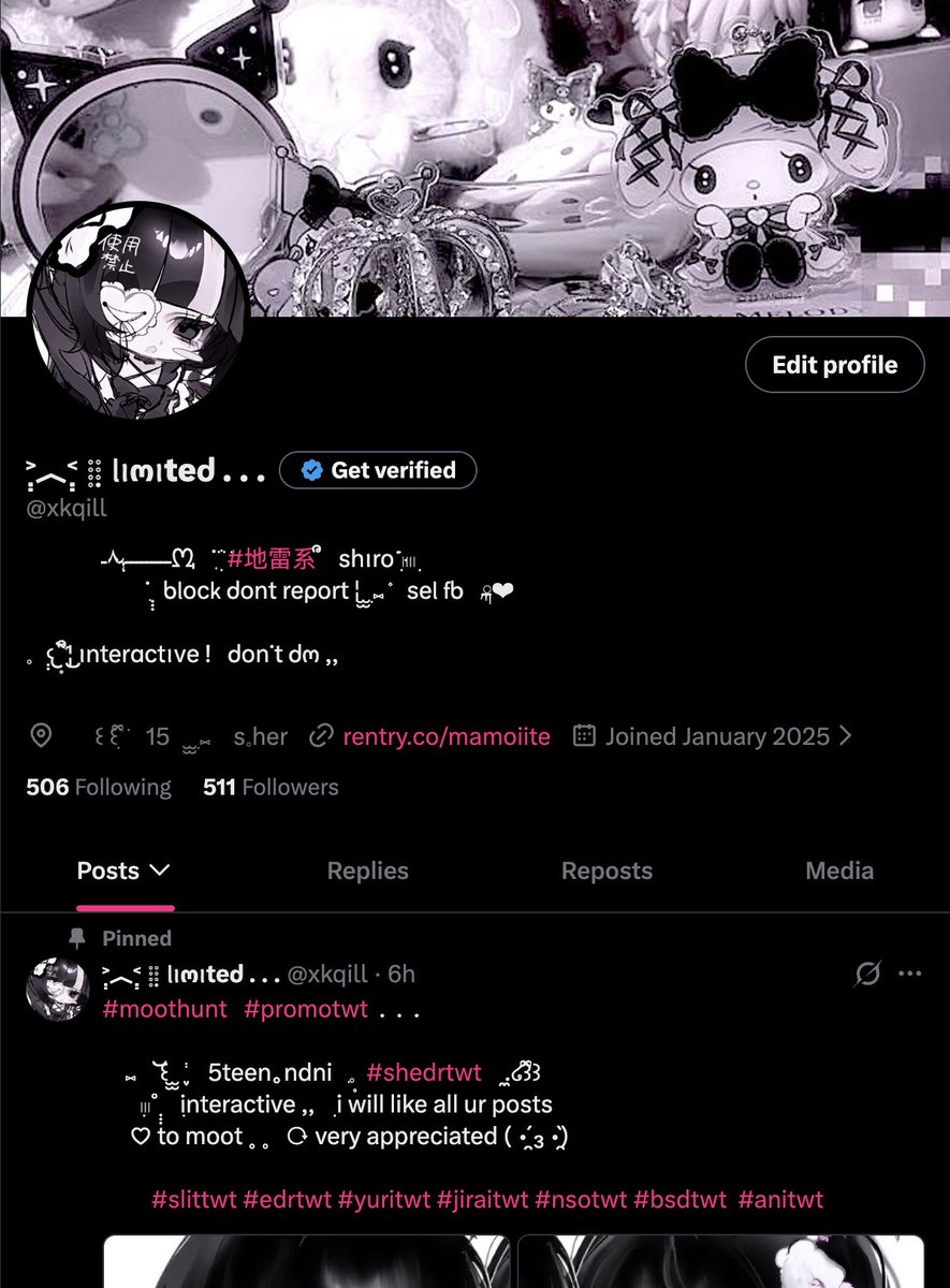xkqill's tweet photo. twitter needs to add a lighter pink option i hate that theres only hot pink https://t.co/GngbcDXfE2
