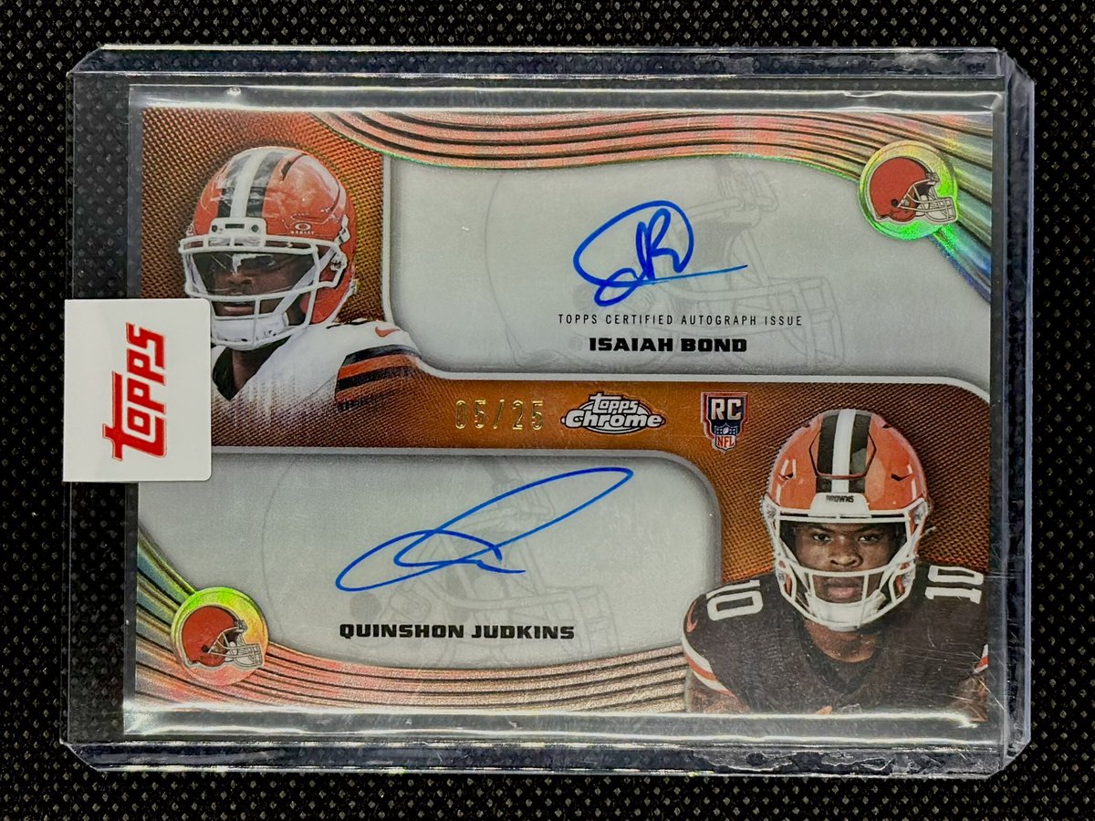 jacks_cards's tweet photo. A couple other awesome cards available!🔥
-Mahomes $220 - shipped
-Bond/Judkins dual /25 - $240 shipped
🏈
See https://t.co/GK5tUJs1qL for feedback! https://t.co/IGjTvEvnR0