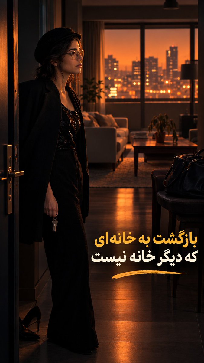 boodanemrooz's tweet photo. ۱/۵
کلید را انداخت توی قفل. درِ سنگین آپارتمان با فشار کمی باز شد.

دهلیز تاریک بود.

نگار کلید را روی طاقچه گذاشت، کفش‌هایش را با پنجه‌ی پا کنار زد، و کیفی را که چند کیلو وزن داشت روی صندلی رها کرد.

یک لحظه همان‌جا ایستاد.

#رمان_آنلاین #پرسه_باران https://t.co/UGkcU2z2lO