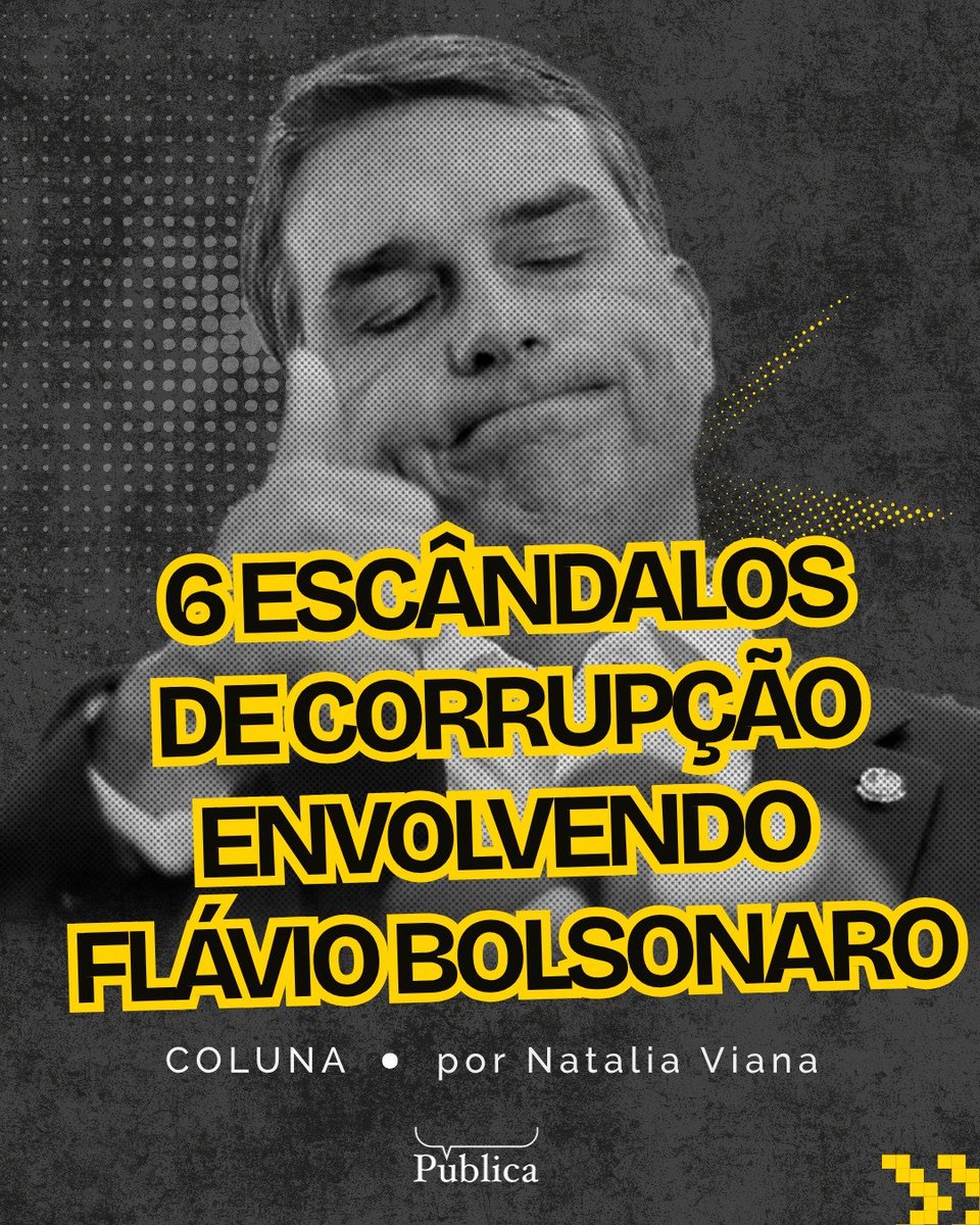 PortalJisoo_'s tweet photo. 🚨 Escândalos de CORRUPÇÃO envolvendo Flávio Bolsonaro.

FAV, RT E COMPARTILHEM! 

BRASIL ACIMA DE TUDO 
#AcordaBrasil #Eleições2026 https://t.co/JKYAb9CfGK