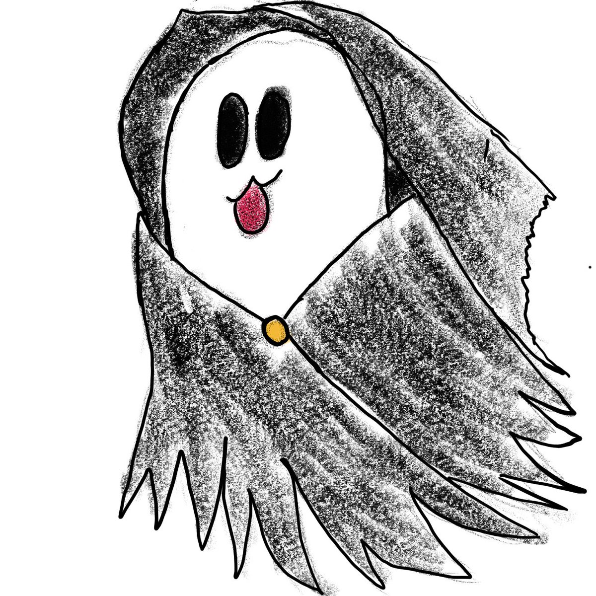 syakaijin4869's tweet photo. 10月なので幽霊👻 https://t.co/Y77vGos2uS